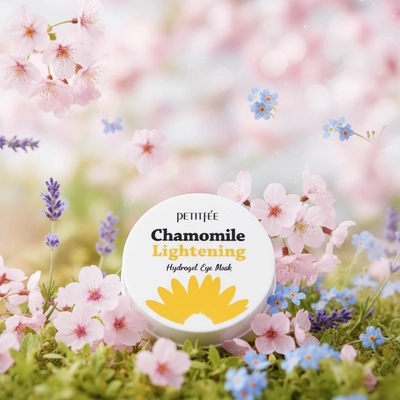 Petitfee Chamomile Lightening Hydrogel Eye Mask