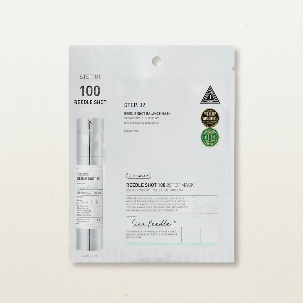 VT Cosmetics Reedle Shot 100 2 Step Mask, 1,5g+25g