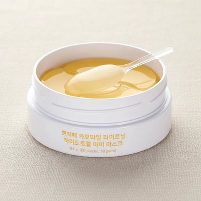 Petitfee Chamomile Lightening Hydrogel Eye Mask