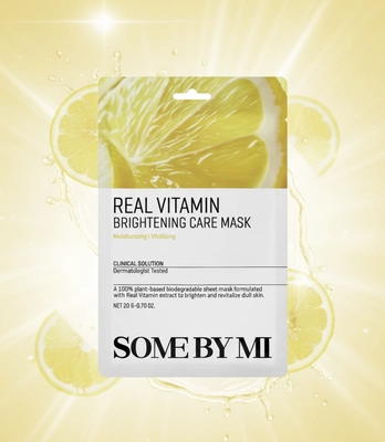 Some By Mi Real Vitamin Brightening Care Mask