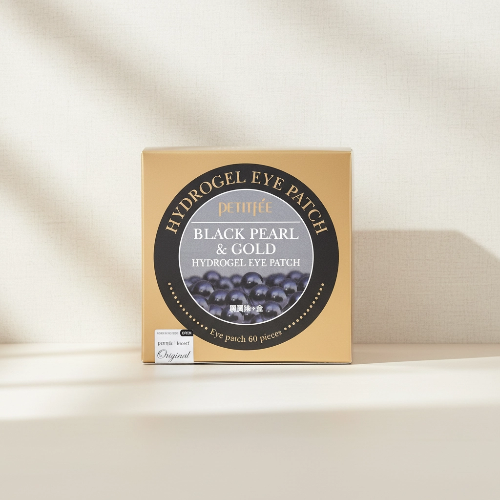 Petitfee Black Pearl & Gold Hydrogen Eye Patch