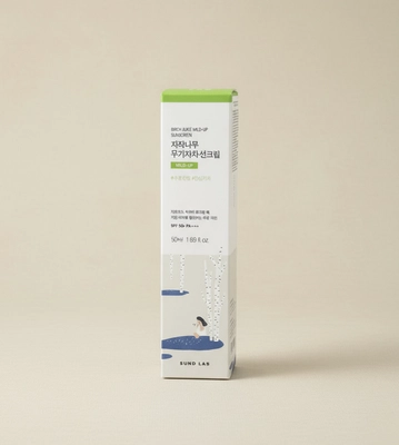 Round Lab Birch Juice Moisturizing Mild-Up Sunscreen SPF 50+ PA++++